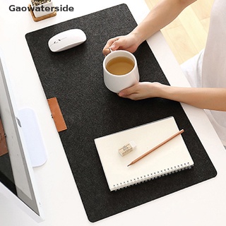 Gaowaterside - alfombrilla de escritorio para ordenador de oficina (tamaño grande, teclado de mesa, teclado de ratón, fieltro de lana)