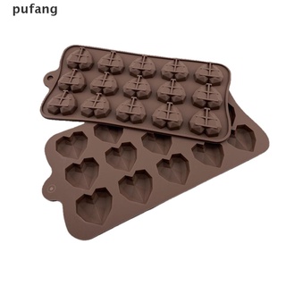 Moldes de Chocolate de corazón 15 moldes de silicona en forma de amor para hornear caramelos de boda {bigsale}