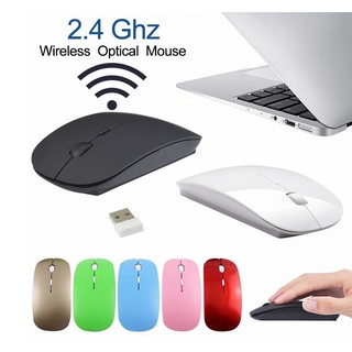 Ratón Inalámbrico 2.4G Con Receptor Usb Mini Óptico Portátil Ergonómico Universal Para Laptop Pc Mouse