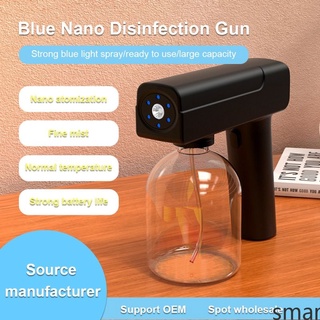 Ready 500ML Wireless Nano Blue Light Steam Spray Disinfection Sprayer Gun USB Charging smar