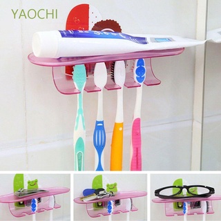 Yaochi estante Organizador De cepillo De dientes cepillo De dientes afeitadora crema Dental Organizador estante De almacenamiento