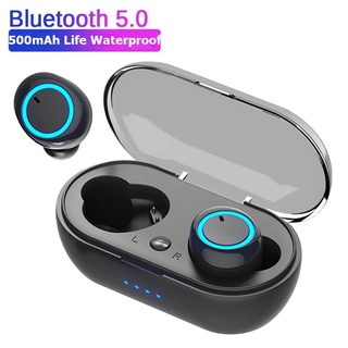 Y50 Auriculares Bluetooth Inalámbricos TWS 5.0 In-ear Touch Estéreo Con Caja De Carga