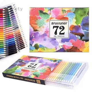 juego de lápices de acuarela profesional de 72 colores, pintura, lápiz de boceto
