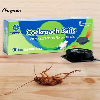 6 unids/caja trampas de cucarachas de sellado diseño autoadhesivo arañas de plástico hormigas cucarachas cebo de matar para sala de estar