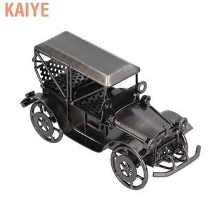 Kaiye coche adorno Vintage clásico modelo Retro hierro antiguo artesanía para decoración del hogar (1)