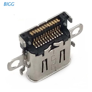 bigg original puerto de carga cargador de alimentación zócalo de repuesto tipo c conector usb para interruptor ns consola