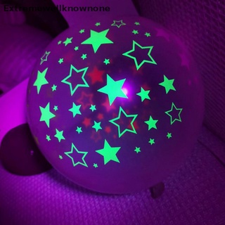 Enmy 10 pzs globos de neón/globos fluorescentes con puntos fluorescentes/estrellas luminosas/globos luminosos