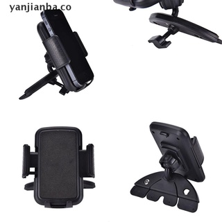(newwww) para teléfono móvil inteligente gps 360 coche auto cd ranura soporte soporte de cuna [yanjianba]