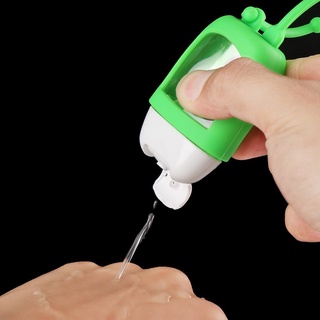 30ml portátil jabón líquido botella de espuma/al aire libre recargable botella desinfectante de manos/mini perfume desinfectante loción botella de muestra (5)