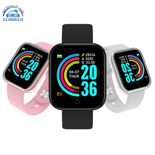 Smartwatch Y68 reloj inteligente resistente al agua/Monitor de ritmo cardíaco/pulsera de reloj inteligente de silicona Bluetooth