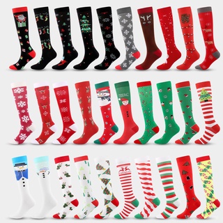 New AmazonwishPopular Christmas Stockings Compression Stockings Halloween Adult Compression Socks