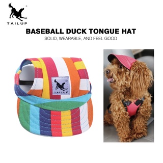 gorra de béisbol para perro/gato/mascota/gorro con orificios para orejas/correa ajustable