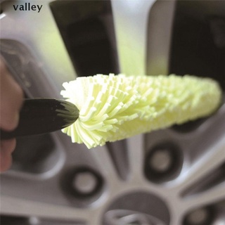 valley cepillo de rueda de coche de plástico mango cepillo de limpieza llantas de rueda cepillo de lavado co