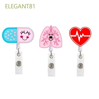 Elegante81 tarjetero De identificación De tarjeta De Visita con clip insignia soporte De identificación De enfermera