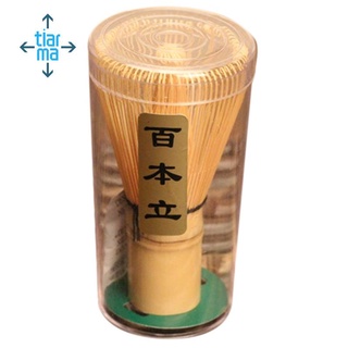 Bambú Matcha batidor cepillo profesional de té verde en polvo batidor Chasen ceremonia de té cepillo de herramientas