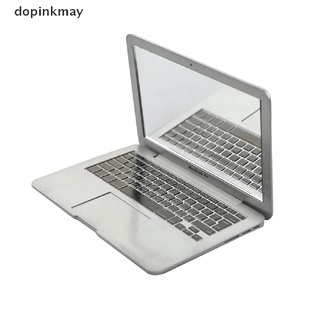 dopinkmay espejo creativo portátil mini espejo de maquillaje portátil macbook ordenador espejo co