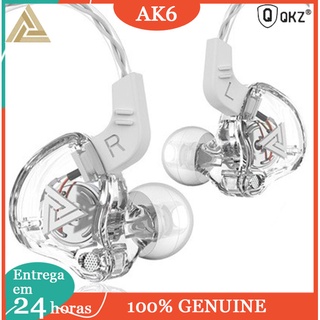 Ak6 3.5mm/audífonos universales de 3.5 mm Hi-Fi/in-ear con micrófono para Música/correr/Alta fidelidad