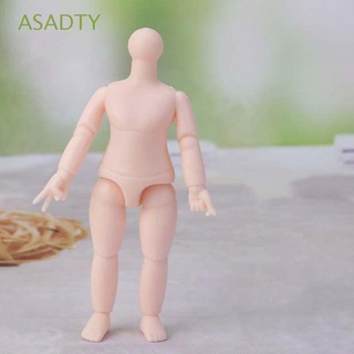 ASADTY For Artists Nude Baby Dolls Mini Moveable Joint Doll Baby Action Figure Joint Dolls Figure Toys 13 Movable Jointed Manga artists Kids Toys Pretend Play Toy Dolls Toys