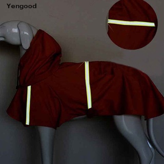 Yengood funda De lluvia reflectante Para mascotas/perros/cachorros impermeables