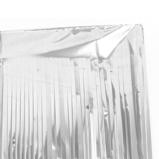 [aleación] cortina metálica de aluminio con flecos para decoración de fiestas