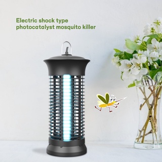 Fly Killer repelente De mosquitos eléctrico impermeable Tipo bombillo De luz Uv reducción De ruido (6)