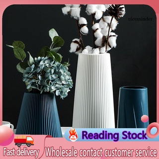 NZS_Vase Creative Hydroponic Plastic European Style Flower Pot for Home