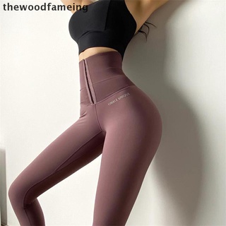 [Thewoodfameing] Leggings ajustables de cintura alta/pantalones elásticos para Yoga/Fitness/deportes [thewoodfameing]