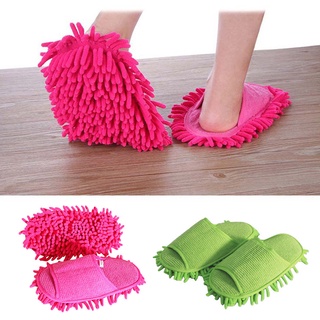 1Pair Cleaning Slipper Lazy Quick Cleaning Floor Slippers Dust Mop for Home
