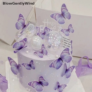 blowgentlywind - decoración para tartas de mariposa, diseño de feliz cumpleaños (1)