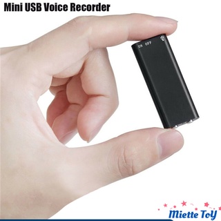 Mie Mini grabadora de Audio/dispositivo de escucha de voz/96 horas/8GB/error
