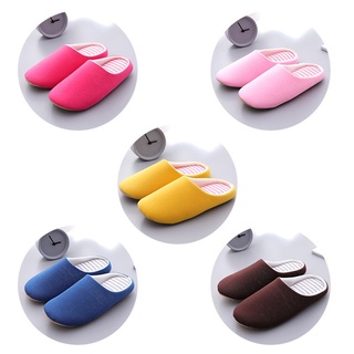Men and Women Cotton Home Slippers Cute Slippers Winter Warm Plush Indoor Slipper men Warm Soft Bottom Shoes