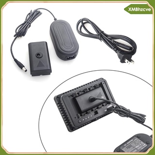 adaptador de fuente de alimentación de ca con adaptador de batería falsa para yongnuo yn300 ii yn-600