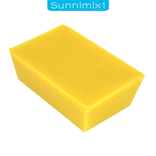 [Sunnimix1] bloque de cera de abeja amarilla pura - 100% Natural, grado artesanal, calidad Premium 500 g