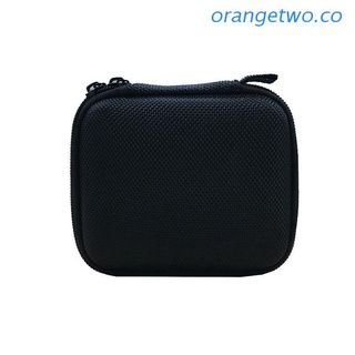 orangetwo Hard PU Carry Bag Case Cover for Go 1/2 Bluetooth-compatible Speaker, Mesh
