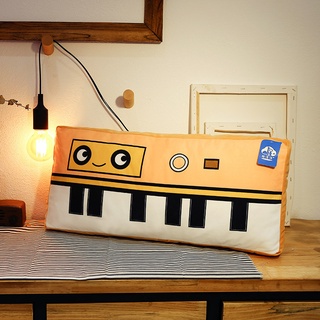 Almohada de órgano electrónico creativo juguetes de peluche para niños cama de dibujos animados almohada para dormir muñecas para padres e hijos regalos para niños y niñas