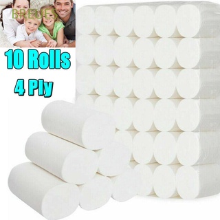 breues - toalla de papel higiénico de 4 capas, papel higiénico, papel higiénico, tejido para el hogar, limpieza amigable con la piel, cómoda, suave, toalla de baño