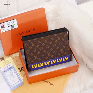 LV Louis Vuitton - bolsa de aseo (goma, diseño de monograma) #66601