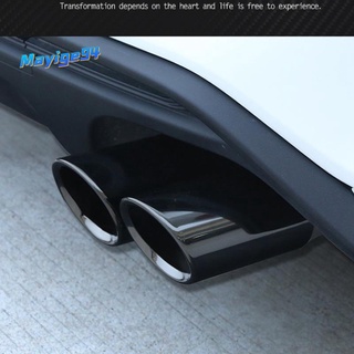 tubo de escape del coche del tubo de escape del coche de la cola del coche de la garganta para ford focus mk4 2018-2020