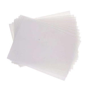 2X 10 Sheets Ceramic Fiber Insulation Paper Square Microwave Kiln Papers Fusing