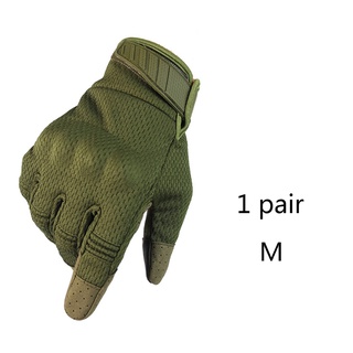 env guantes de motocicleta de verano transpirable táctico - guantes de dedo completo pantalla táctil (7)