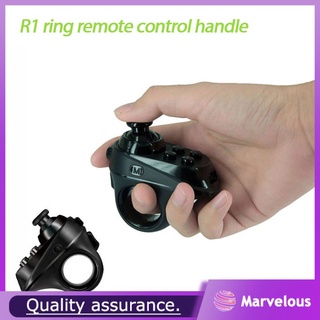 MARVELOUS R1 Mini Ring Bluetooth-compatible4.0 Rechargeable Wireless VR Remote Game Controller Joystick Gamepad for Android 3D Glasses R57 ❤