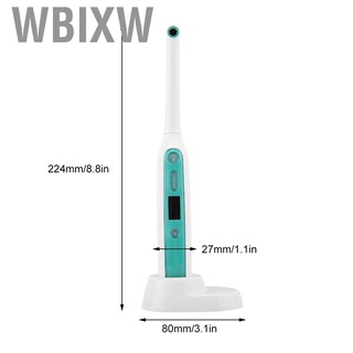 Wbixw Endoscopio Intraoral Dental Inalámbrico Giratorio Cámara WiFi Impermeable Para