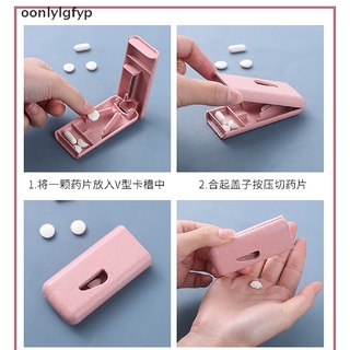 oonly 3 colores vitamina medicina píldora caja organizador tablet contenedor corte drogas co