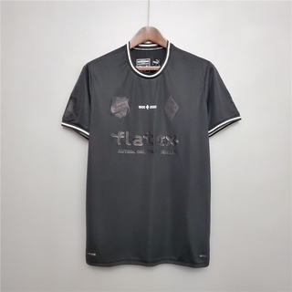 2020 2021 Mönchengladbach edición conmemorativa camiseta de fútbol negro