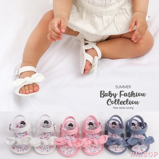 Kidsup-Zapatos planos antideslizantes para bebés/niñas/zapatos planos con estampado Floral/zapatos de suela suave (1)