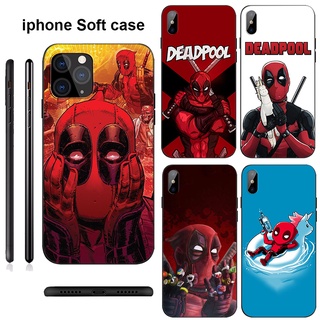 Funda blanda Iw18 Deadpool Marvel Para Iphone 13 Mini Pro Max 13mini 13pro 13promax
