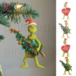 Grinch Decorar Verde Grinch Colgante De Navidad DecoracióN Green Elf Colgante De Navidad Divertido Para El Hogar -pin
