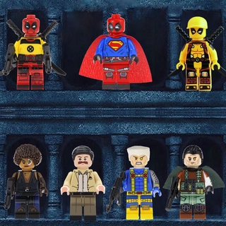 Vengadores Marvel Deadpool Peter Compatible Con Legoing Minifigures Bloques De Construcción Juguetes Educativos Para Niños
