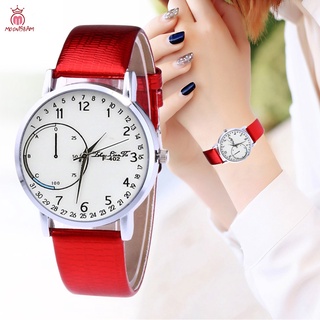 Round Dial Couple Watch Casual Business Quartz Watch for Women Men Couple Watches Good Gifts