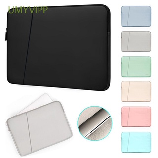 UMYVIPP 11 13 14 15 inch Universal Laptop Bag Soft Notebook Pouch Sleeve Case Fashion PU Leather Ultra Thin Business Shockproof/Multicolor